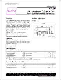 Click here to download LA4450 Datasheet