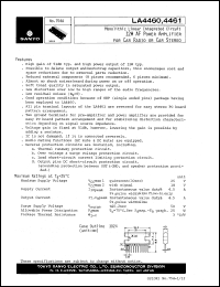 Click here to download LA4461 Datasheet