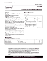 Click here to download LA4500 Datasheet