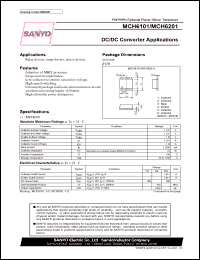 Click here to download MCH6201 Datasheet