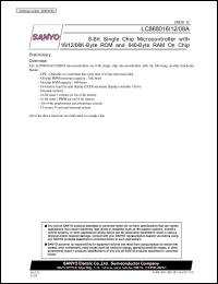 Click here to download LC868012A Datasheet