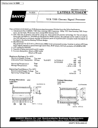 Click here to download LA7316 Datasheet