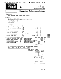 Click here to download 2SA1592T Datasheet