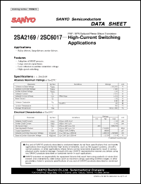 Click here to download 2SA2169 Datasheet