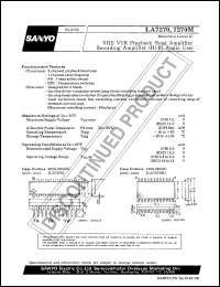 Click here to download LA7270 Datasheet