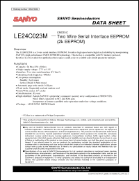 Click here to download LE24C023M Datasheet