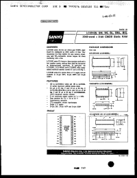 Click here to download LC3518BL15 Datasheet