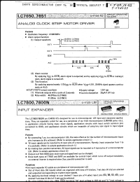 Click here to download LC7650 Datasheet