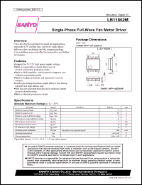 Click here to download LB11862M Datasheet