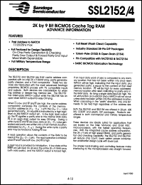 Click here to download SSL2154-20CC Datasheet