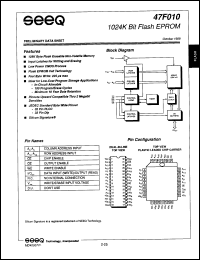 Click here to download DM47F010-250 Datasheet