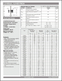 Click here to download 1.5KE170A Datasheet