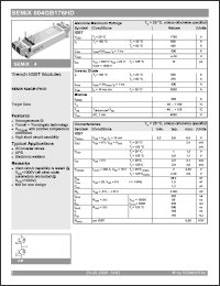 Click here to download SEMiX604GB176HD Datasheet