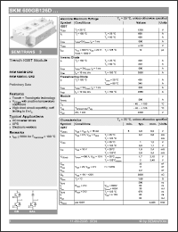 Click here to download SKM600GB126D Datasheet