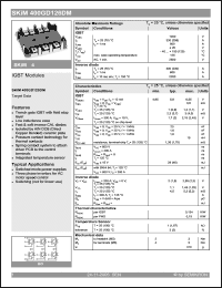 Click here to download SKiM400GD126DM Datasheet