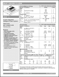 Click here to download SKiiP1203GB172-2DW Datasheet