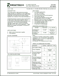 Click here to download EZ1084BCMTR Datasheet