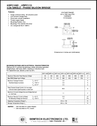 Click here to download KBPC110 Datasheet