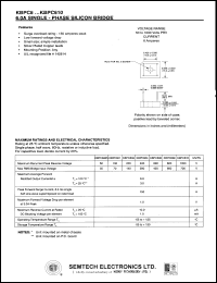 Click here to download KBPC604 Datasheet