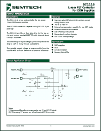Click here to download SC1116 Datasheet