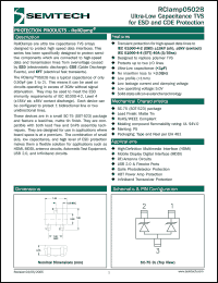 Click here to download RClamp0502B Datasheet
