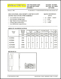 Click here to download SCF12500 Datasheet