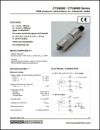 Click here to download CTE8005GE1 Datasheet