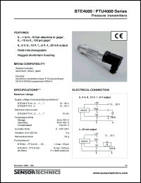 Click here to download PTU001G7 Datasheet