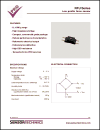 Click here to download RFU15001P Datasheet