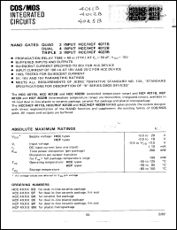 Click here to download HCC4011BK Datasheet