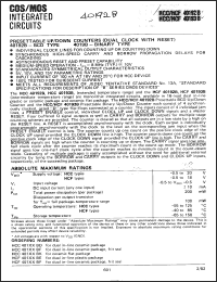 Click here to download HCF40192BE Datasheet