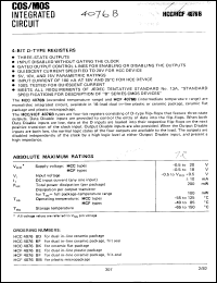 Click here to download HCC4076BK Datasheet