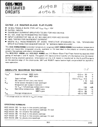 Click here to download HCF4095BM Datasheet