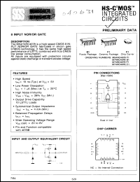 Click here to download M74HC4078F1 Datasheet