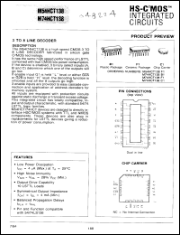 Click here to download M74HCT138C1 Datasheet