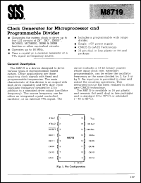 Click here to download M8719B1 Datasheet