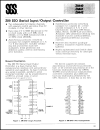 Click here to download Z8440BD6 Datasheet