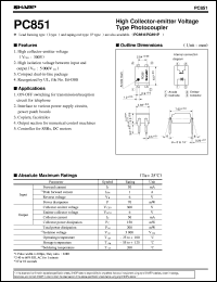 Click here to download PC851 Datasheet