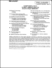 Click here to download LH28F160S5R-L70 Datasheet