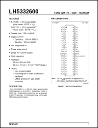 Click here to download LH5332600 Datasheet