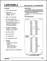 Click here to download LH57256D15 Datasheet