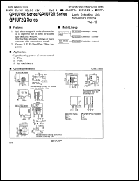 Click here to download GP1U726Q Datasheet