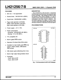 Click here to download LH21257-15 Datasheet