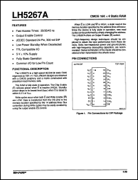 Click here to download LH5267AD25 Datasheet