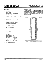 Click here to download LH538500AT15 Datasheet