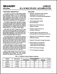 Click here to download LH9131-20 Datasheet