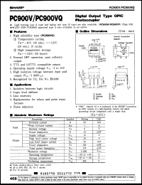 Click here to download PC900VIQ Datasheet