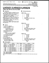 Click here to download LH5922U45 Datasheet