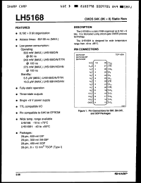 Click here to download LH5168TR-10L Datasheet