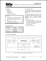 Click here to download PA2423U-R Datasheet